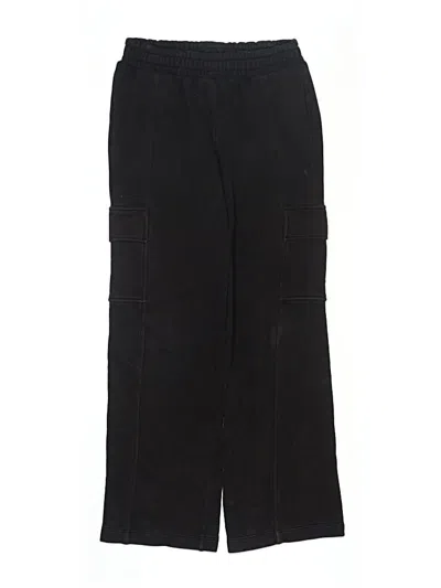 Pre-owned Athleta Girl Kids' Cargo Pants In Black