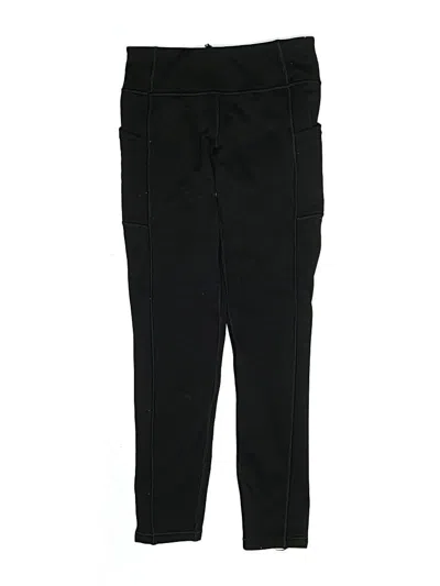 Pre-owned Athleta Girl Kids' Casual Pants In Black