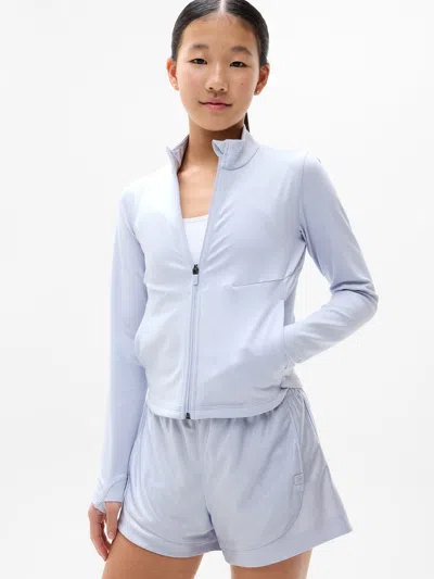 Athleta Kids'  Girl Chit Chat Jacket In Dove