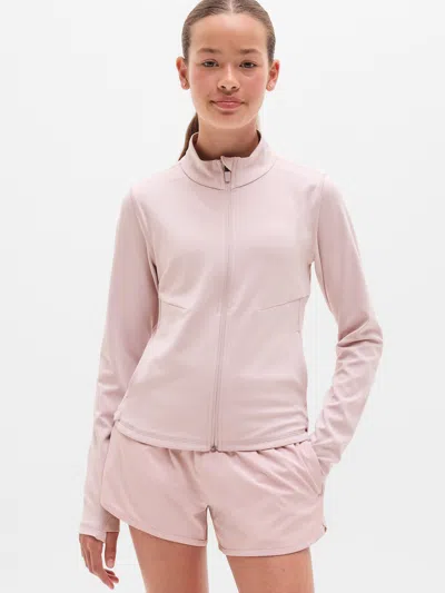 Athleta Kids'  Girl Chit Chat Jacket In Halo