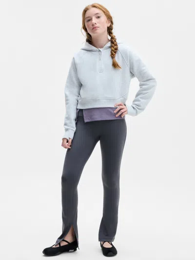 Athleta Kids'  Girl Elation Mid Rise Slim Flare In Gray