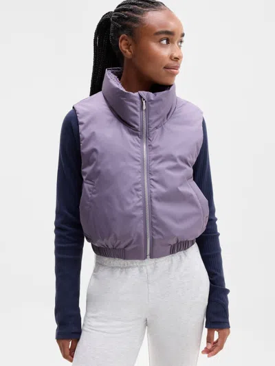 Athleta Kids'  Girl Insulated Vest In Northern Night