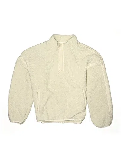 Pre-owned Athleta Girl Kids' Jacket In White