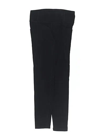Pre-owned Athleta Girl Kids' Leggings In Black