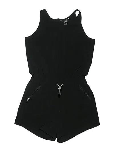 Pre-owned Athleta Girl Kids' Romper In Black