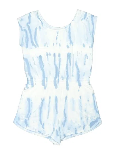 Pre-owned Athleta Girl Kids' Romper In Blue