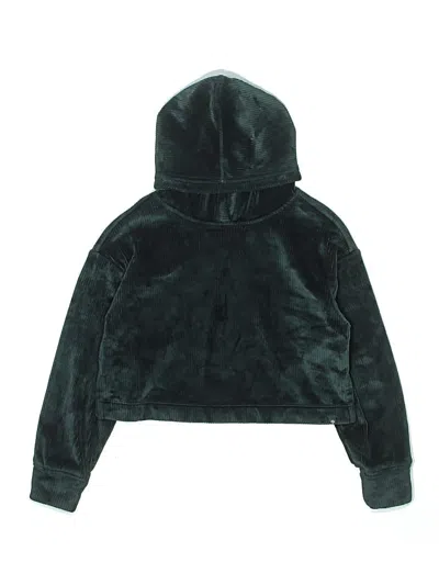Pre-owned Athleta Girl Kids' Zip Up Hoodie In Green