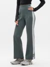 Athleta Glacier High Rise Novelty Flare Pant In Green