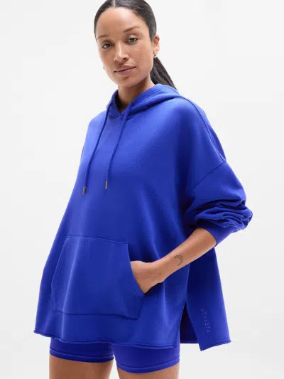 Athleta Heavyweight Terry Oversized Hoodie In Varsity