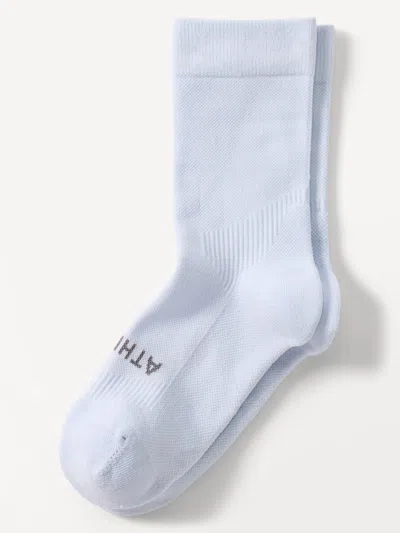 Athleta High Performance Crew Sock In Blue