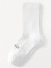 Athleta High Performance Crew Sock In Bright White