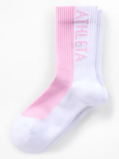 Athleta High Performance Crew Sock In Multi