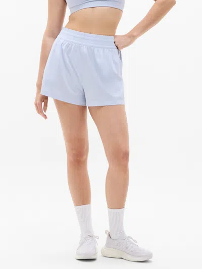 Athleta High Rise Weekender 3" Run Short In Blue