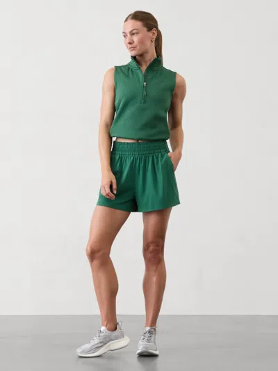 Athleta High Rise Weekender Run Short In Trillium