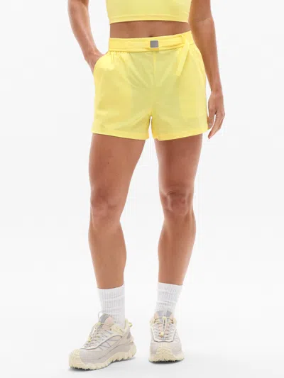 Athleta Highland High Rise 3 1/2" Utility Short In Yellow