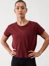 ATHLETA IN MOTION SEAMLESS RELAXED TEE