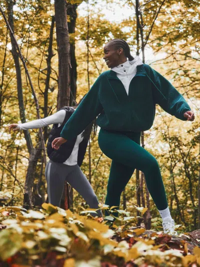 Athleta In The Clouds Jacket In Green