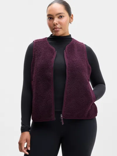 Athleta In The Clouds Vest In Purple