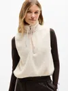 Athleta In The Clouds Vest In Neutral