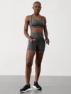 Athleta Interval 5" Short In Twilight Black Heather