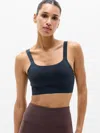Athleta Interval Adjustable Sports Bra A-c In Eclipse