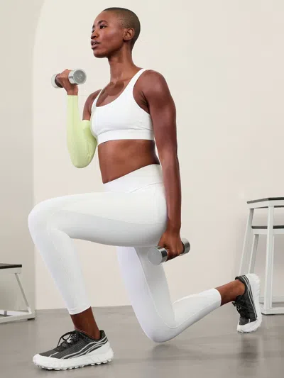 Athleta Interval Bra A-c In Bright White