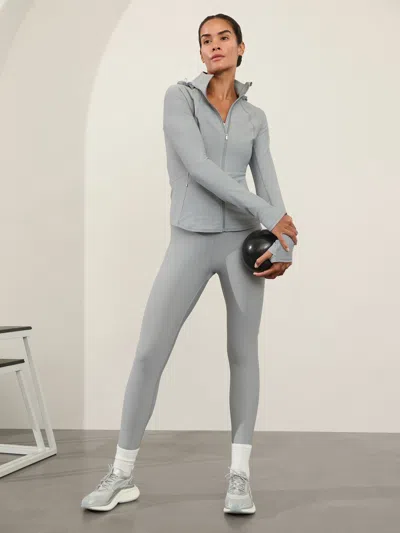 Athleta Interval Jacket In Storm Cloud