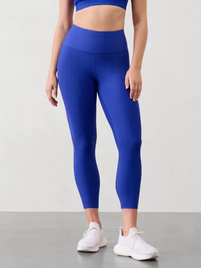 Athleta Interval Stash High Rise 7/8 Legging In Interval Stash:tzbl