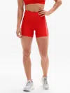 ATHLETA INTERVAL STASH HIGH RISE TIPPED 5” SHORT