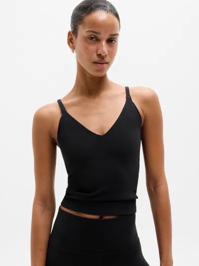 Athleta Intuition Built-in Bra Tank In Black