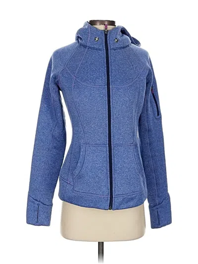 Pre-owned Athleta Jacket In Blue