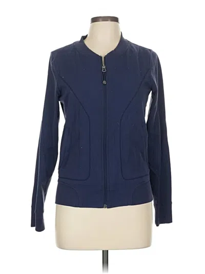 Pre-owned Athleta Jacket In Blue