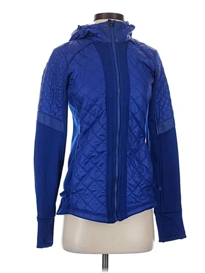 Pre-owned Athleta Jacket In Blue
