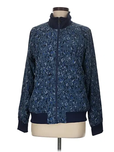 Pre-owned Athleta Jacket In Blue