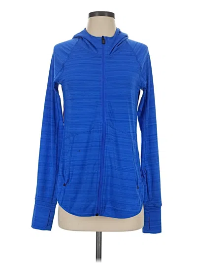 Pre-owned Athleta Jacket In Blue