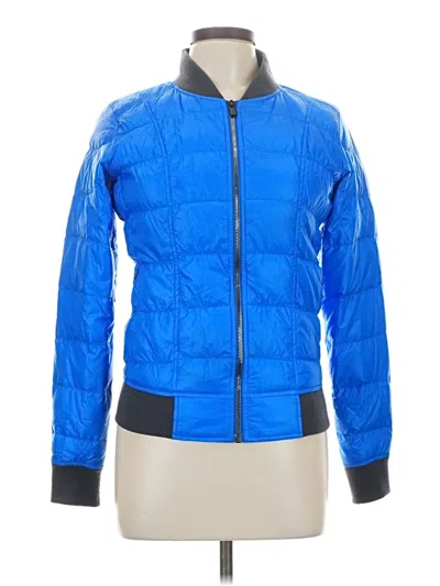 Pre-owned Athleta Jacket In Blue