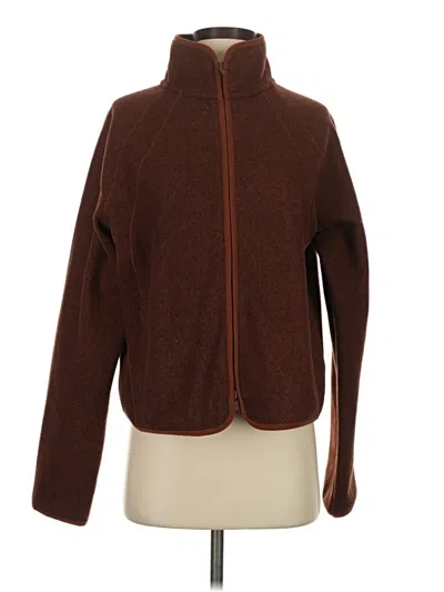 Pre-owned Athleta Jacket In Brown