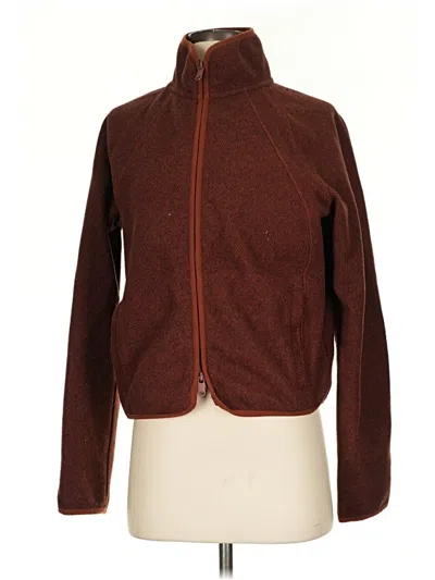 Pre-owned Athleta Jacket In Brown