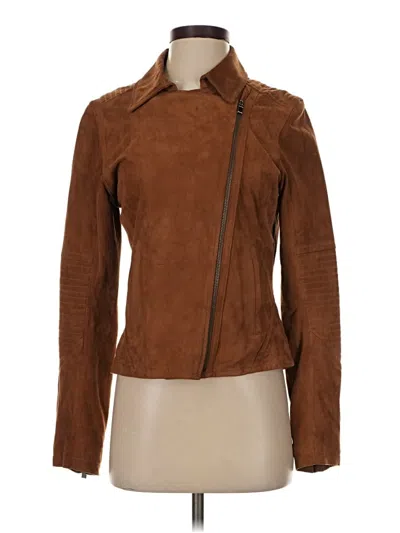 Pre-owned Athleta Jacket In Brown