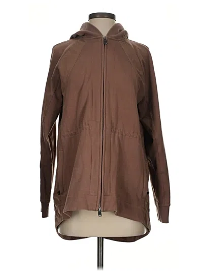 Pre-owned Athleta Jacket In Brown