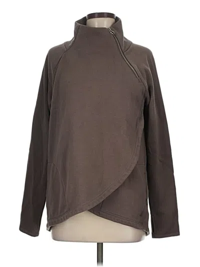 Pre-owned Athleta Jacket In Brown