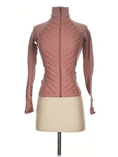 Pre-owned Athleta Jacket In Brown
