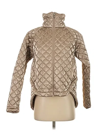 Pre-owned Athleta Jacket In Gold
