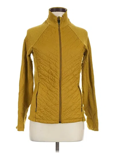 Pre-owned Athleta Jacket In Gold