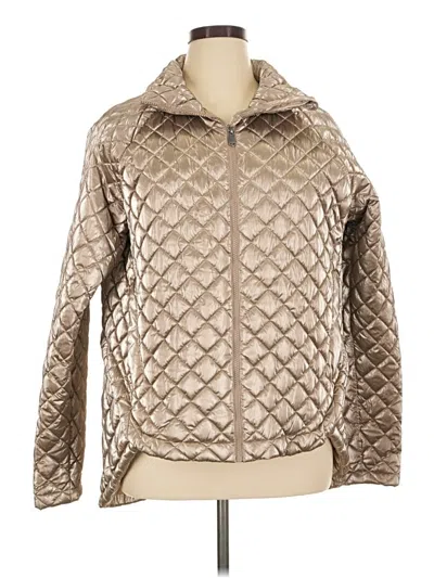 Pre-owned Athleta Jacket In Gold