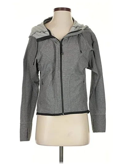 Pre-owned Athleta Jacket In Gray