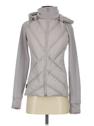 Pre-owned Athleta Jacket In Gray