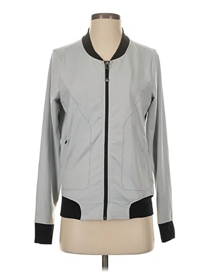 Pre-owned Athleta Jacket In Gray