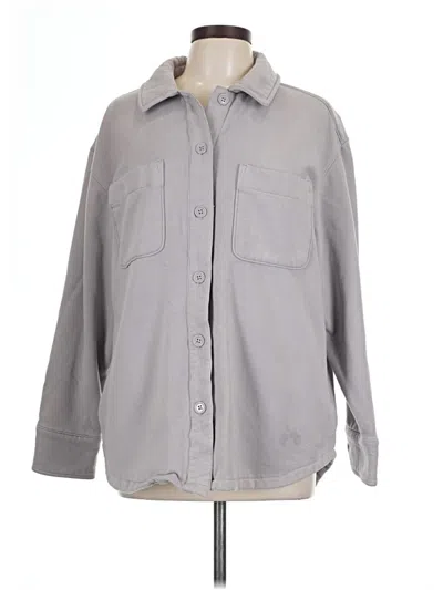 Pre-owned Athleta Jacket In Gray