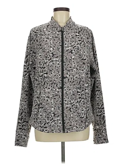 Pre-owned Athleta Jacket In Gray